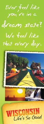 advertisement: Wisconsin Dept. of Tourism