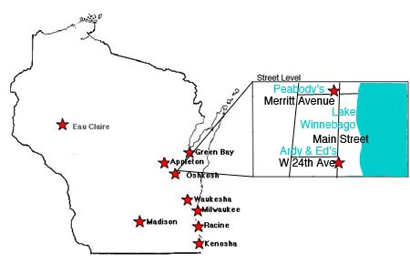 oshkosh map & directions